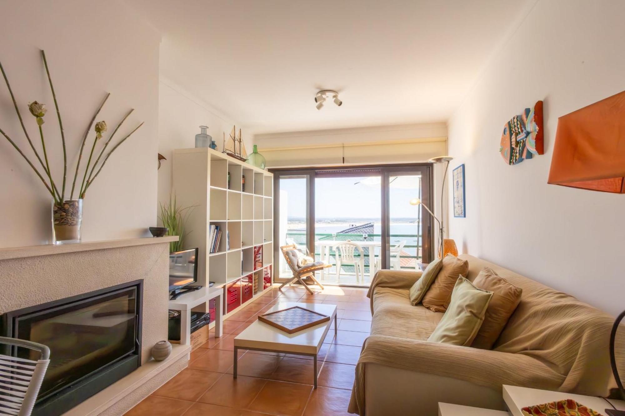 Concha Mar Com Vista Sobre A Baia Apartment Sao Martinho do Porto Exterior photo